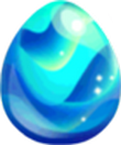 Image of Sapphire Cthulhu Egg