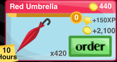 Red Umbrella Item
