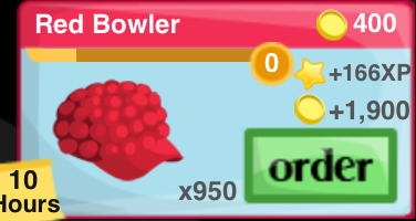Red Bowler Item