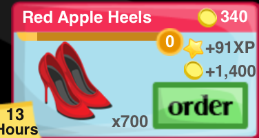 Red Apple Heels Item