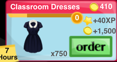 Classroom Dress Item