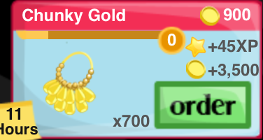 Chuncky Gold Item