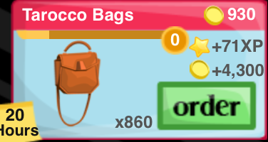 Tarocco Bag Item