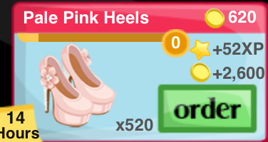 Pale Pink Heels Item