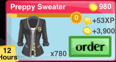 Preppy Sweater Item