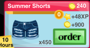 Summer Shorts Item