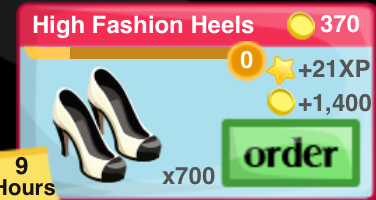 High Fashion Heels Item