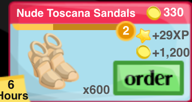 Nude Toscana Sandals Item