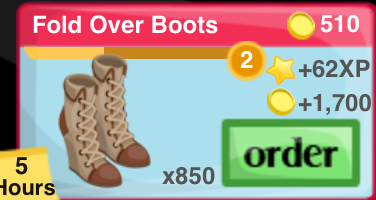 Fold Over Boots Item
