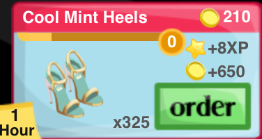 Cool Mint Heels Item