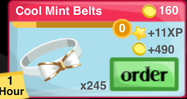 Cool Mint Belt Item