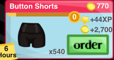 Button Shorts Item