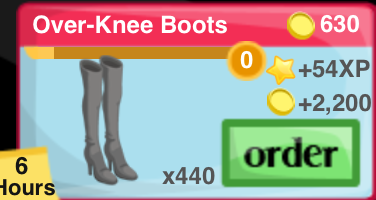 Over Knee Boots Item