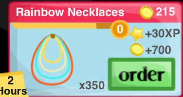 Rainbow Necklaces Item