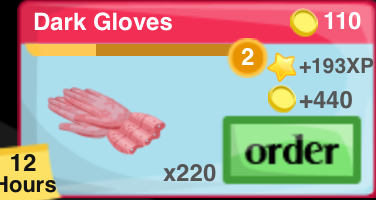 Dark Gloves Item