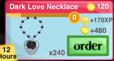 Dark Love Necklace Item
