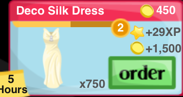 Deco Silk Dress Item