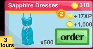 Sapphire Dresses Item