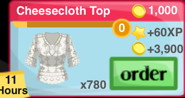 Cheesecloth Top Item