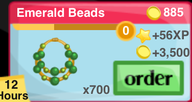 Emerald Beads Item