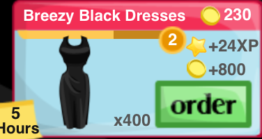 Breezy Black Dress Item