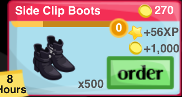 Side Clip Boots Item
