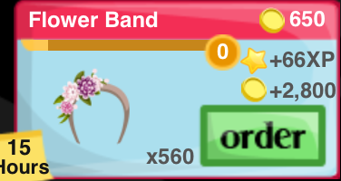 Flower Band Item