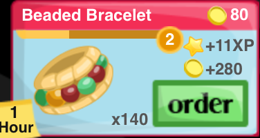 Beaded Bracelet Item