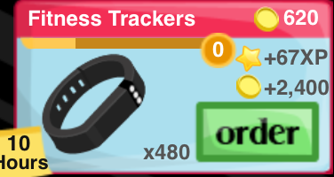 Fitness Tracker Item