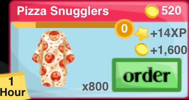 Pizza Snuggler Item