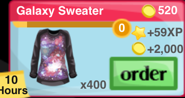 Galaxy Sweater Item