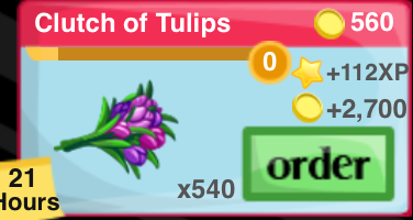 Clutch Of Tulips Item