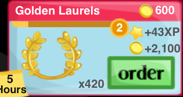 Golden Laurels Item