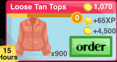 Loose Tan Top Item