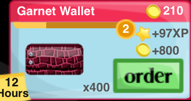 Garnet Wallet Item