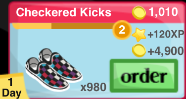 Checkered Kicks Item