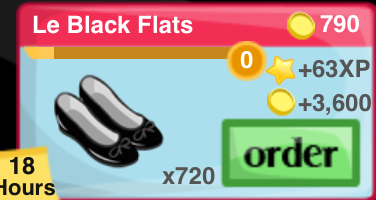 Le Black Flats Item