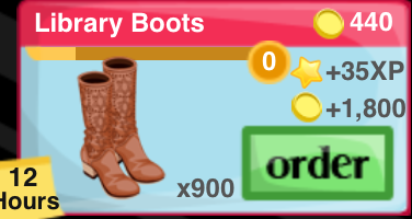 Library Boots Item