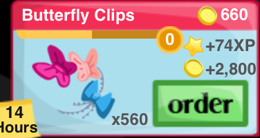 Butterfly Clips Item