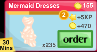 Mermaid Dresses Item