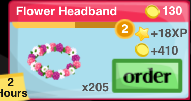 Flower Headband Item