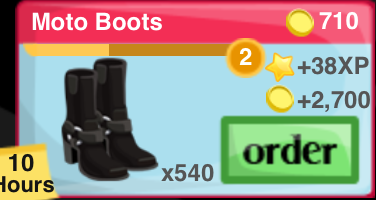 Moto Boots Item