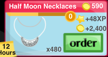 Half Moon Necklace Item