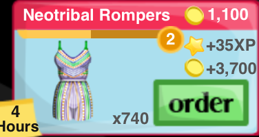 Neotribal Romper Item