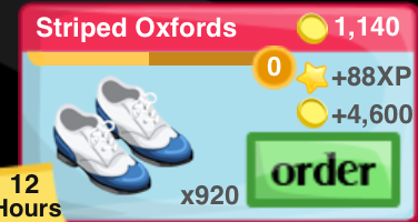 Striped Oxfords Item