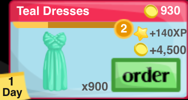 Teal Dresses Item