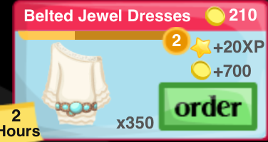 Belted Jewel Dress Item
