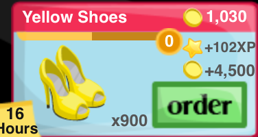 Yellow Shoes Item