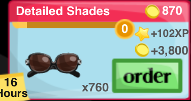 Detailed Shades Item