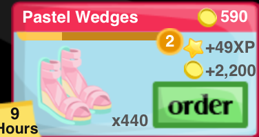 Pastel Wedges Item